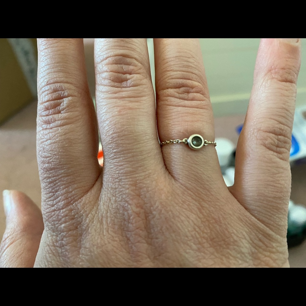 Elsa Peretti Diamonds by the Yard Tiffany & Co. ring